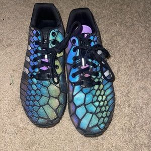 Adidas reflective fashion sneakers